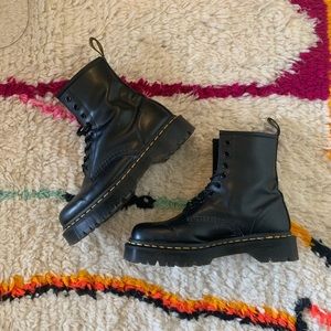 Dr. Martens 1460 Bex Smooth Leather Platform Boots
